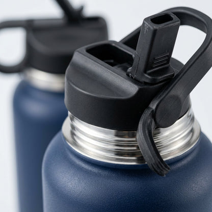 Ygbvf Wide Mouth Sport Bottle Navy 40 oz